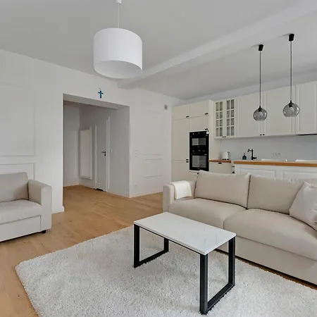 Wave White Pearl In Apartament Gdańsk